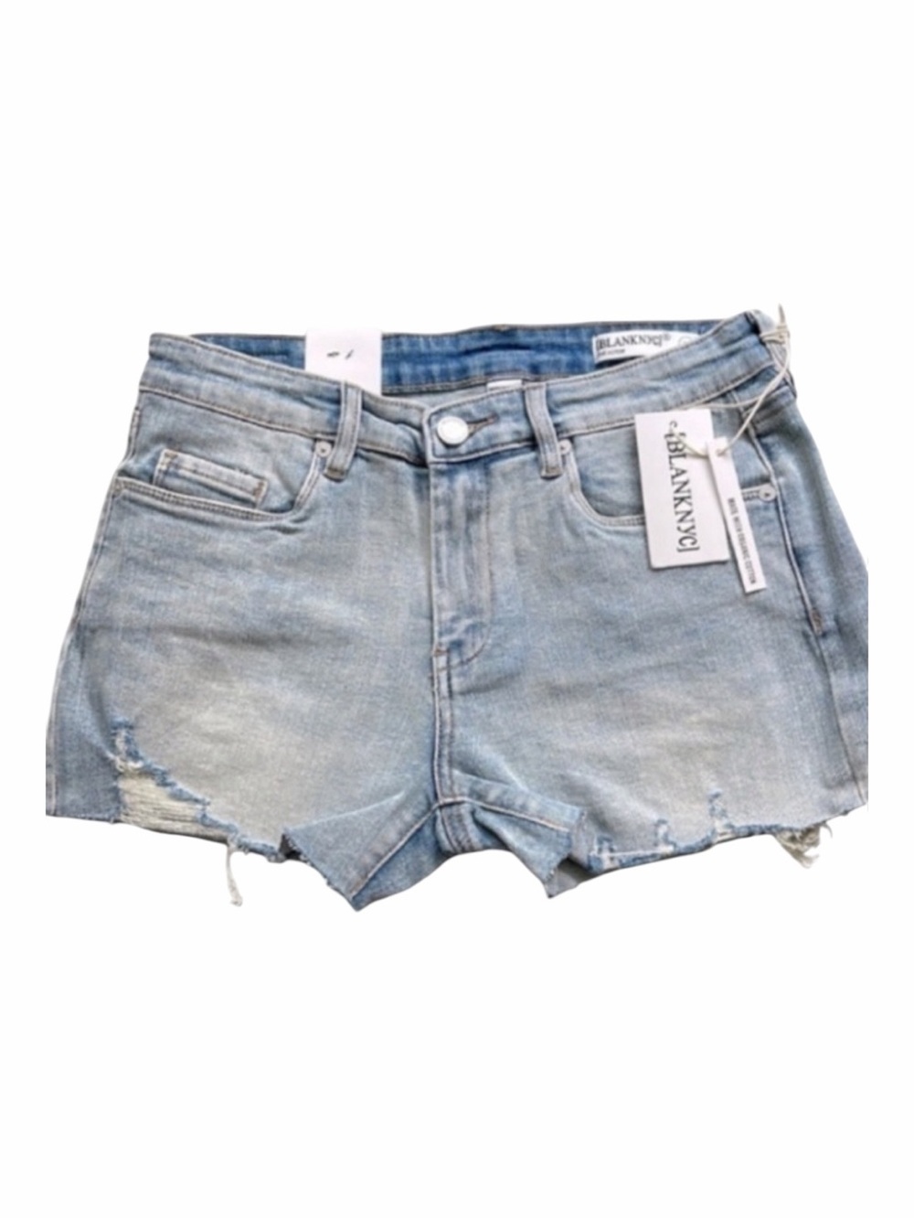 NWT Blank NYC Denim Shorts Women’s Astor Cut off Short size 24